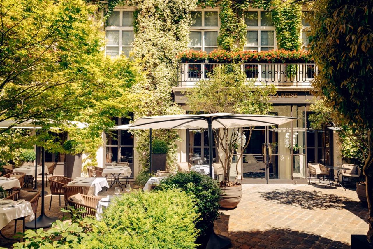 Hotel Le Pavillon de la Reine & Spa Paris Exterior foto